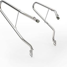 Royal Enfield 1990411 Silver Soft Pannier Rails for GT 650 Continental and Interceptor-34