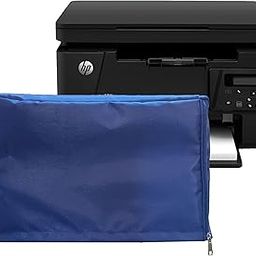 VONBAER Dustproof Chain Printer Cover for HP LaserJet Pro MFP M126nw/M126a washable and dustproof Blue chain printer cover-30