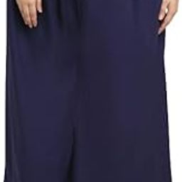 Women Plus Size Solid Plain Palazzo Trouser Special for 5 XL to 10 XL Free Size-image-70