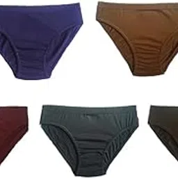 dixcy scott Cotton Women's Hipster Plain Panty Pack Of 5-picture-39