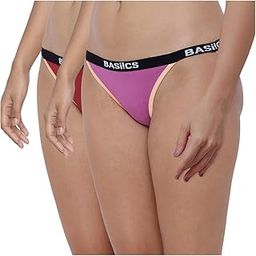 Moda Fashionable Brief Panty for Women | Antibacterial Brief Underwear Panties for Women Innerwear Pack of 2-image-10