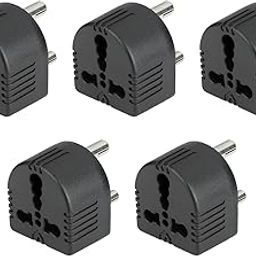 MX 3 Pin Universal Conversion Plug Converts Power 5 AMP to 15 AMP Plug Flame Retardant Body Material Travel Adaptor Multi- Purpose Use Socket Connector-image-17