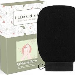 HUDACRUSH Pure Viscose Fibre Body Scrubber for Bathing, Exfoliating Gloves for Dead Skin & Tan Removal - Ideal for Men & Women, Dead Skin Remover and Bathing Gloves-5