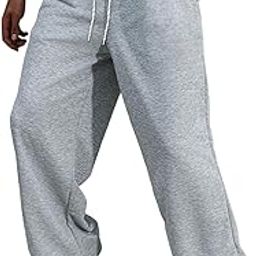 dockstreet Straight Wide fit Long Length Trouser Style Drawstring Trackpant for Men/Trending Sporty Style, Relaxed Casual Pants for Men-picture-16