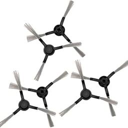 Meri SHOPP 3 Pairs Sweeping Robot Accessories Side Brush Robot Cleaner Replacement Black As Per Description Home & Garden | Household Supplies & Cleaning | Vacuum Parts & Accessories-image-5