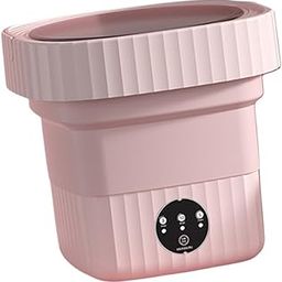 CALANDIS™ Folding Washing Machine 6L Silent Small Washer for Apartment Laundry Outdoor Pink | Washing Machines | Washers & Dryers | Major Appliances-image-51