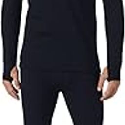 Thermal Underwear Shirt and Leggings Set for Men - Heavyweight Fleece Lined Long Johns - Winter Clothes Base Layer-image-42