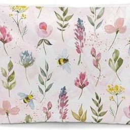 Fokongna Wet Bag Diaper Bag Organizing Pouches Waterproof Wet Bag for Swimsuit Cloth Baby Diaper Toiletries Beach Traveling Dirty Laundry Workout Clothes Large Makeup Bag Bee Flower Decor,-image-72