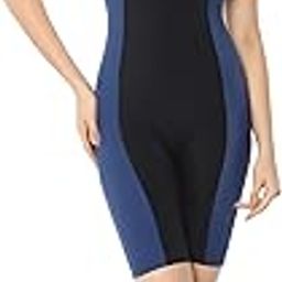 Solid Crew Neck Short Sleeves Padded Full Coverage Leg Suit-image-62