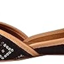 Women's Punjabi Ethnic Black Sequence Jutti | Mojari -BS-image-25
