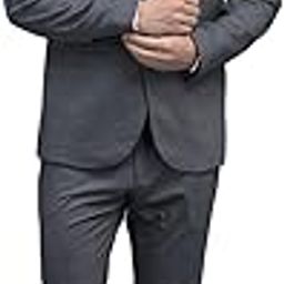 Men Long Sleeve Shawl Collar Tailored Fit Suit-image-29