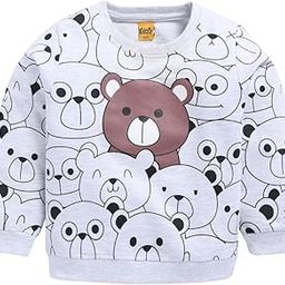 Hopscotch Boys Cotton Blend Round Neck Sweatshirts-image-60