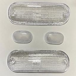 AUTO MT Maruti Alto Zen Maruti 800 Maruti Alto Front Indicator Halogen Transparent Glass Set Of 4Pc Maruti Car Spare Part Accessories-15