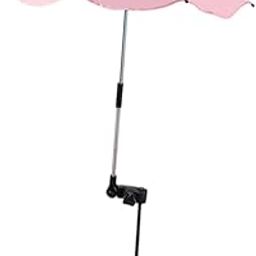 VELURA Plant Umbrella for Outdoor Plants Shade Umbrella for Potted Plant Flower Pot pink|1 tapes Measure Holder|Umbrellas| Yard, Garden & Outdoor Living-image-72