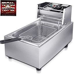 FROTH & FLAVOR 6 L Electric DEEP Fryer for French Fries (Silver)-image-64