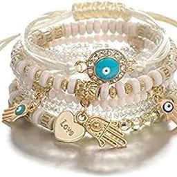 Jewellery for Women Evil Eye Bracelet for Girls and Women-47