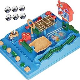 Lyla Board Family Game Kid Marble Run Building Blocks for Age 3 4 5 6 7 8+ Blue-picture-28