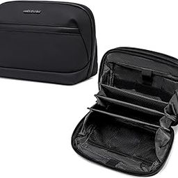 Arctic Hunter Small Cable Organizer Bag Accessories Bag for Hard Drive Gadget Bag for Charger & Wire Electronics, Multi-Pocket/Slots Tech Handbag Pouch for Travel Storage Toiletry Kits Bag, Black-picture-19