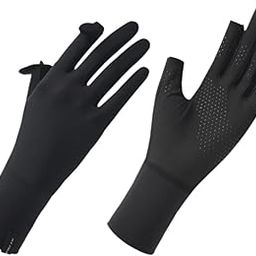 CALANDIS™ Sun Protection Gloves for Women Sunblock Gloves for Gardening Riding Outdoor Black | Gloves | Clothing, Shoes & Accessories | Fishing-image-82