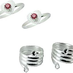 Kamada's Designer colorful Toe ring-image-62