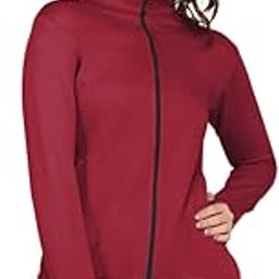 Soft Shell Slim Fit Fleece Jacket with Mandrain Collar and Sheered Thumbhole and Pockets for Winters-image-21