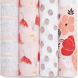 Swaddle for New Born Baby 100% Soft Cotton Muslin | Lightweight, Breathable & Skin-Friendly Multipurpose Swaddlers Wrap Set Combo Pack of 1 (Size- 105x100 cm, Random Desing)-3