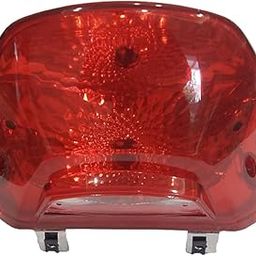 Tail lights Back Light, Brake Light, without bulb Tail Light fit for TVS Star City Bike Light Poly methyl (PMMA) Red-image-112