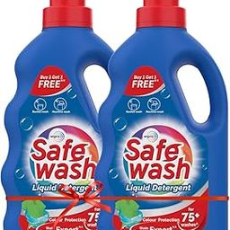Safewash Liquid Detergent by Wipro, 1L (Buy 1 Get 1 Free)-14