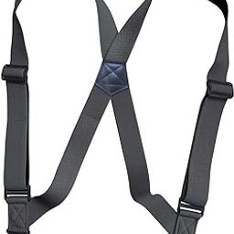 Suspenders for Men Adjustable Pants Durable Utility for Wedding Dark Gray | Clothing Shoes & Accessories | Mens Accessories | Suspenders Braces-image-95