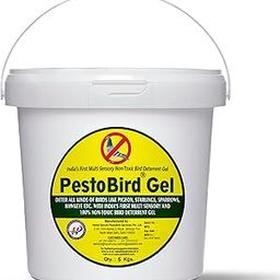 PestoBird Bird Control Gel-5 Kg | Industrial Grade Bird Repellent Gel For Pigeons | Transparent, Eco-Friendly | No Smell, Long Lasting Protection from Pigeon and Birds | bird repellent for balcony-image-48