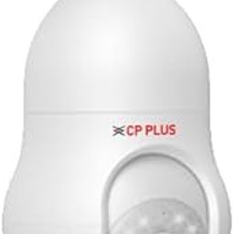 CP PLUS 3 MP Resolution Smart Wi-fi Bulb Security Camera | 360° View | 2 Way Talk | Motion Tracking & Detection Alert | Built-in Siren | Advanced Night Vision | IR Distance 15 Mtr. | CP-T31A-2