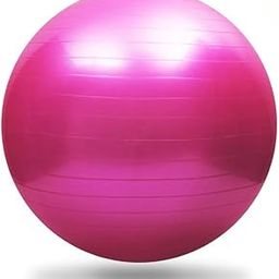 AINAAN Premium Extra Thick Yoga Ball， Anti-Burst-Slip Resistant55cm Size Fitness, 2019, Pink-picture-18