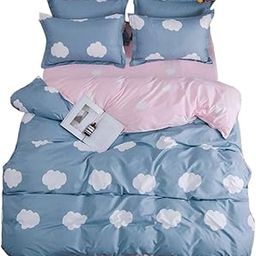 STYLEHEAVEN Four Pieces of Aloe Cotton Duvet Covers Quilt Cover+Bedsheet +Pillow Cases Clouds-M|Home & Garden|Bedding|Duvet Covers & Sets-image-35