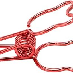 UniMarket® Cute Metal Bear Clip, Money Certificate Paper Clips (Red)'-image-2