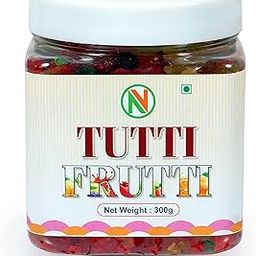 NatureVit Tutti Frutti, 300g [Jar Pack] | Cherry | [Toppings on Cakes, Ice-Cream, Cookies, Pastries & Many More]-image-12