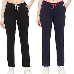 Women Smart Tech+ Lounge Pants - Easy Stain Release, Moisture Wicking, Ultra Soft Lower (Pack of 2)-image-19