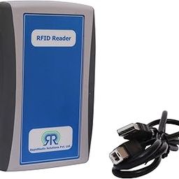 RapidRadio RRUHFR01 865-867MHz ISO 18000-6C : EPC Class1 Gen2 ABS Plastic USB UHF RFID Desktop Reader with Accessories-17