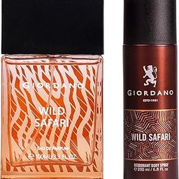 Giordano Wild Safari Eau de Parfum 100ml + Deodorant Spray 200ml Combo Set (Pack of 2)-image-93