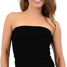 Women Cotton Non-padded Wire Free Bandeau Tube Top-image-26