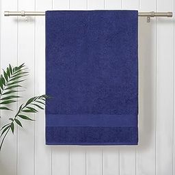 MYTRIDENT 100% Cotton Towels for Bath | Towels for Bath Small Size | Trident Bath Towel - Soft & Absorbent | 450 GSM | 1 Piece Bath Towel for Men/Women | Urban Comfort | 60cms x 120cms - New Navy-image-18