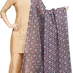 Women's Kota Silk Checks Patola Printed Dupatta-image-80
