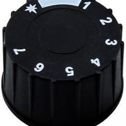 LOOM TREE® 2xReplacement Knobs Perfect Fit Adjustable Practical for Minsit 710 valves Black | Electrical & Test Equipment | Test, Measurement & Inspection | Test Meters & Detectors-picture-15