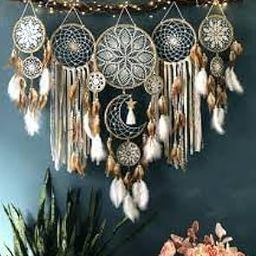 UVID Brown Dream Catcher Set of 5PCS-image-73