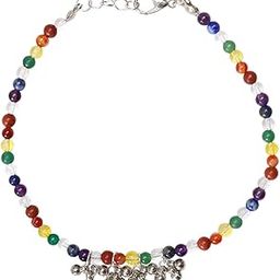 Crystal Anklets for Women and Girls 4 MM | Adjustable Chain Boho Anklet | Stylish Payal Leg Chain Foot Jewellery-36