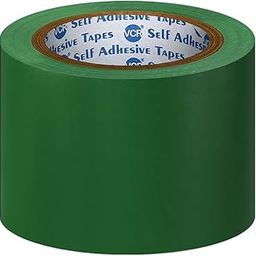 VCR Green Floor Marking Tape - 18 Meters in Length 72mm / 03" Width - 1 Roll Per Pack - Waterproof Social Distancing lane Marking Tape for Safety, Hazard and Caution Warnings-28