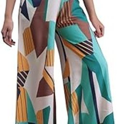 Stylish Highly Flared Palazzo Pants | Loose-fit Trousers for Women-image-51
