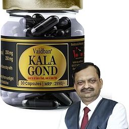 Kala Gond Capsule - Instant Ayurvedic Pain Relief Capsule | Pack of 30-image-56