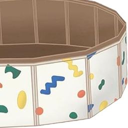 MYADDICTION Multifunctional Foldable Kid's Swimming Pool Fences Children Playpen Gift-image-99