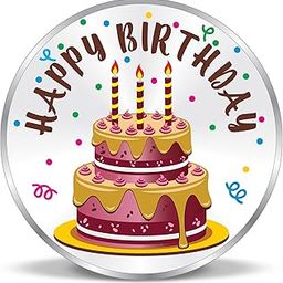 BIS Hallmarked Silver Coin Personalised Customised Birthday Celebration Gift Colorful Design 999 Pure by ACPL-image-76