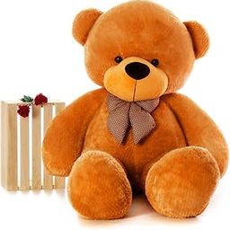 Ksar Brown Color Teddy Bear 2 Feet Big Panda Soft Plush Giant Stuffed Animal Toy for Girls, Girlfriend, Baby Shower, Birthday, Valentine’s Day Gift (Brown/24inch)-image-98